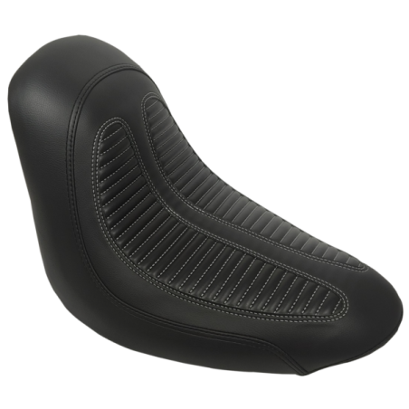 CC-A-26054 | Harley Davidson Softail Seat Narrow Tuk & Roll white Stitch 2006-2017