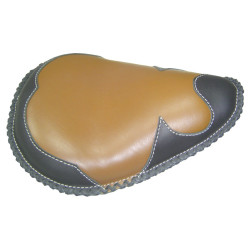 CC-A-7191 | Top Grain Genuine Leather Universal Solo Seat Harley Yamaha Chopper Bobber Honda
