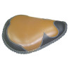 CC-A-7191 | Top Grain Genuine Leather Universal Solo Seat Harley Yamaha Chopper Bobber Honda